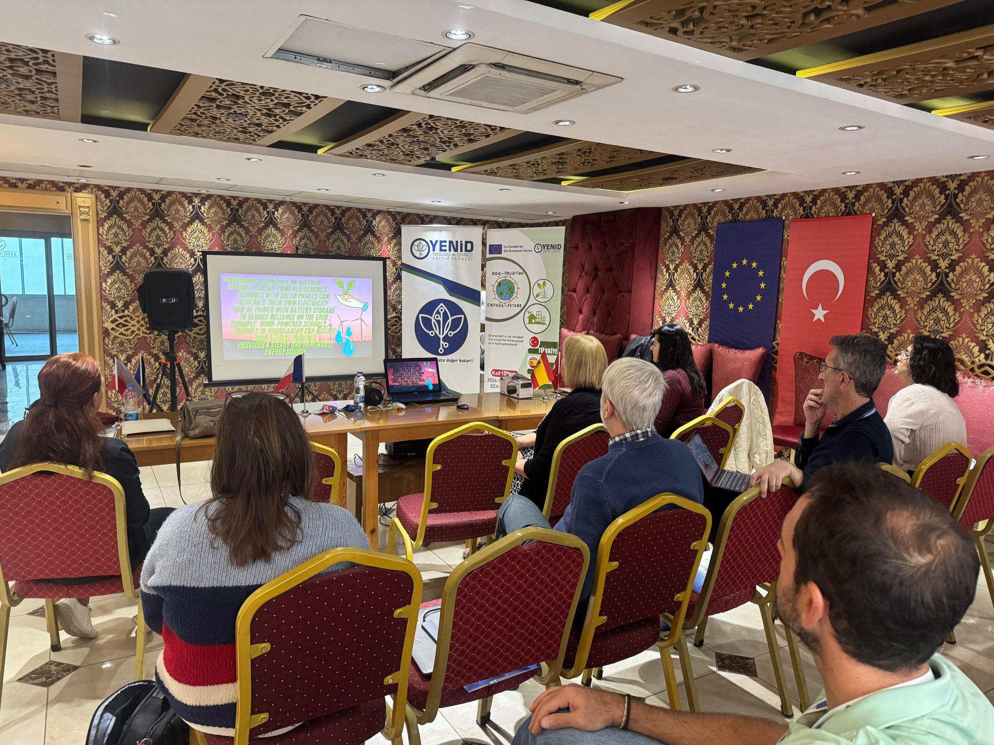 In 2024, project activities started with our project approved in ka210sch category. The first project transnational activity hosted by our new association was successfully realised